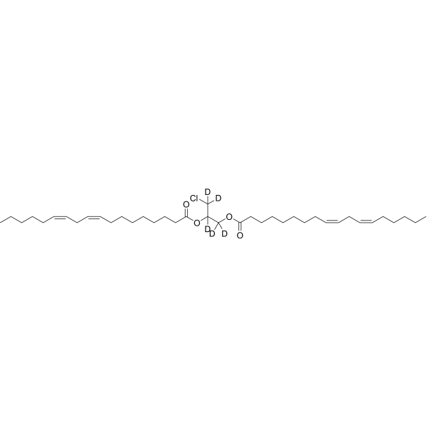 rac-1,2-Dilinoleoyl-3-chloropropanediol-d5 2489622-06-0
